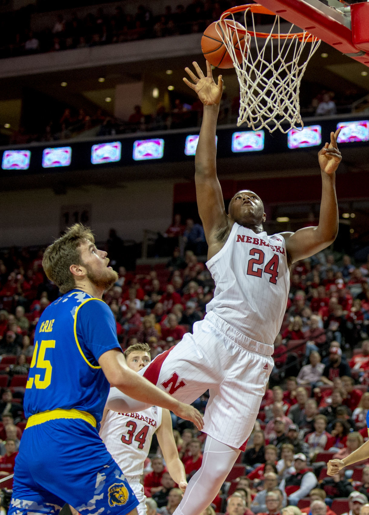Nebraska basketball vs. UC Riverside, 11.5